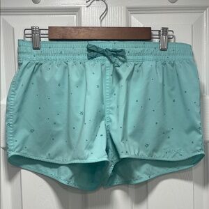 Patagonia Teal Star Pattern Shorts